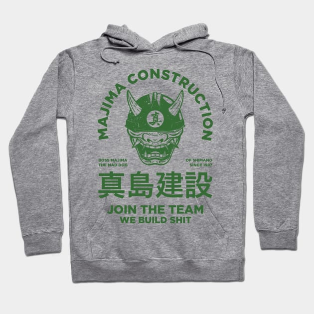 Majima Construction V2 Hoodie by Haunted House Tattoo